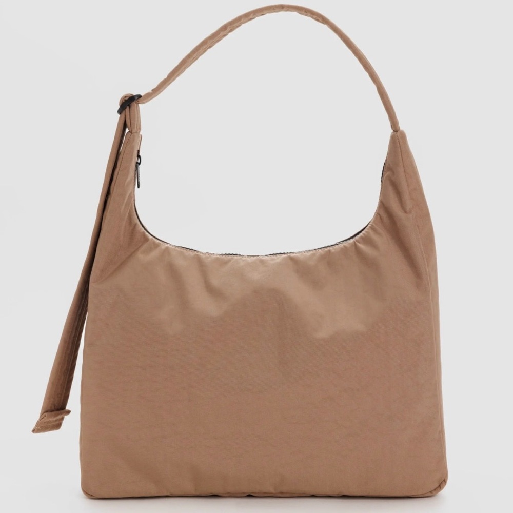 NWOT BAGGU Nylon Shoulder Bag in Cocoa